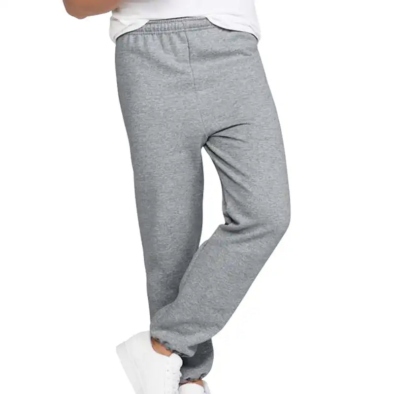 Gildan Adult Fleece Elastic Bottom Sweatpants with Pockets, Style