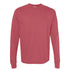 Crimson Comfort Colours Long Sleeve Tee