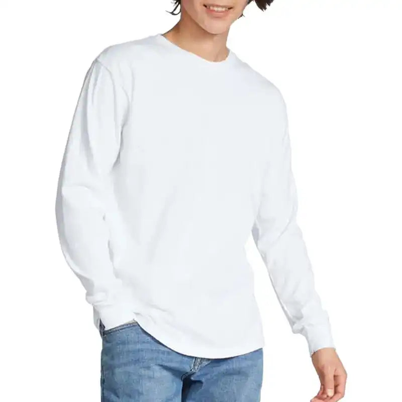 White Long Sleeve Tee Shirt