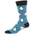 'The Coolest Emperor' Men's printed socks