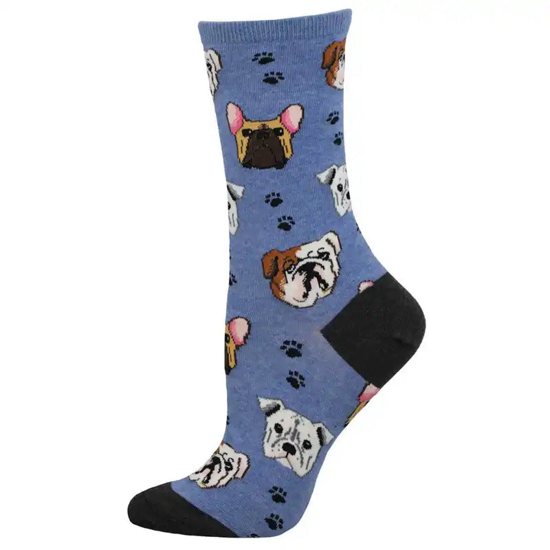 'Bully Mugs' Women's printed socks