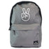 Grey Peace-Out Backpack