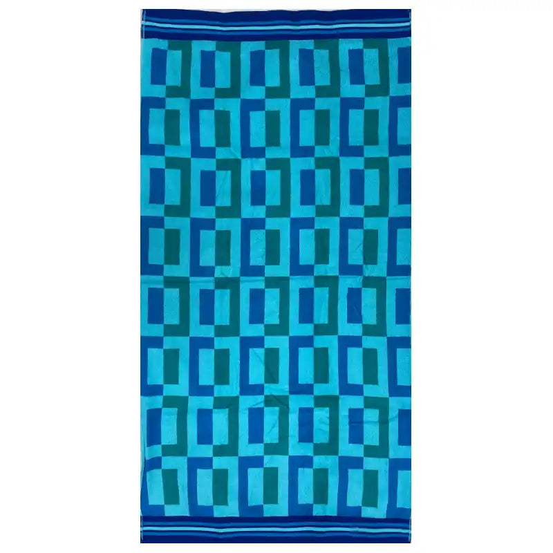 Egyptian Cotton Beach Towel - Geo