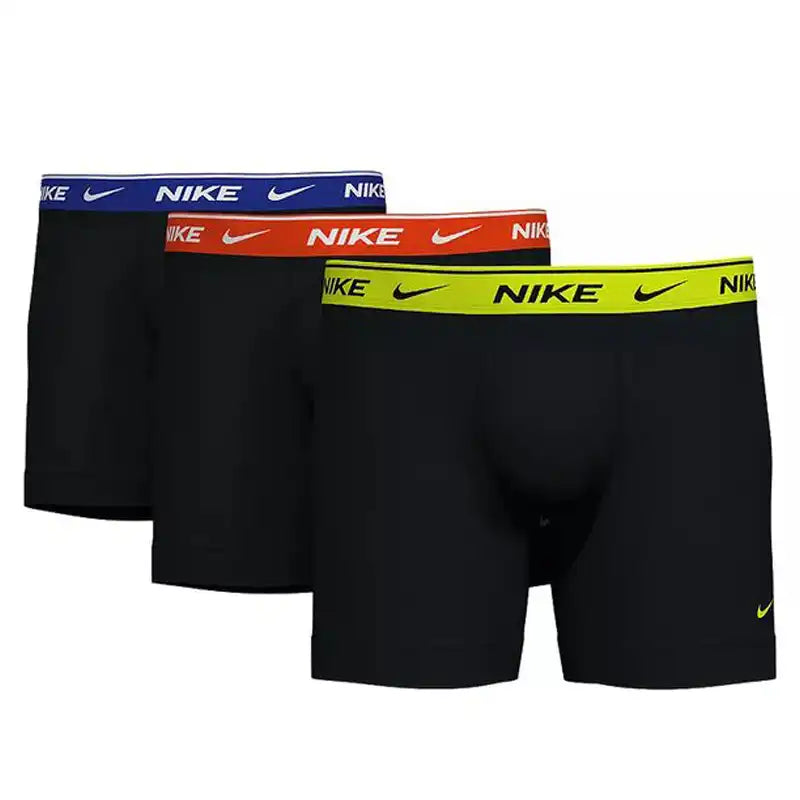 Nike Essential Cotton Stretch Boxer Brief 3pk, Transparency Swoosh Print, S  at  Men's Clothing store