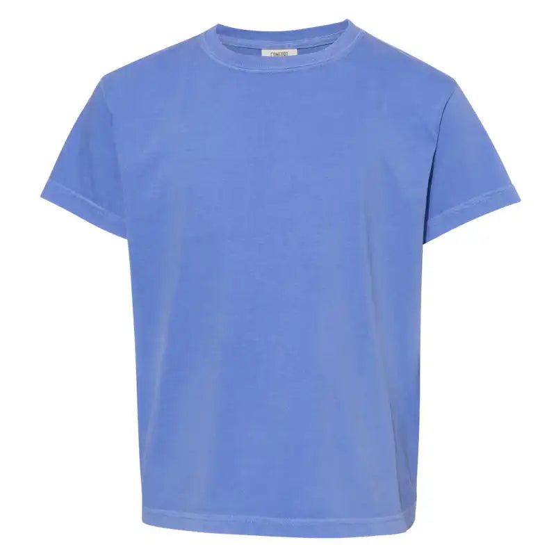 Flo Blue Kids Comfort Colours Tee Shirt