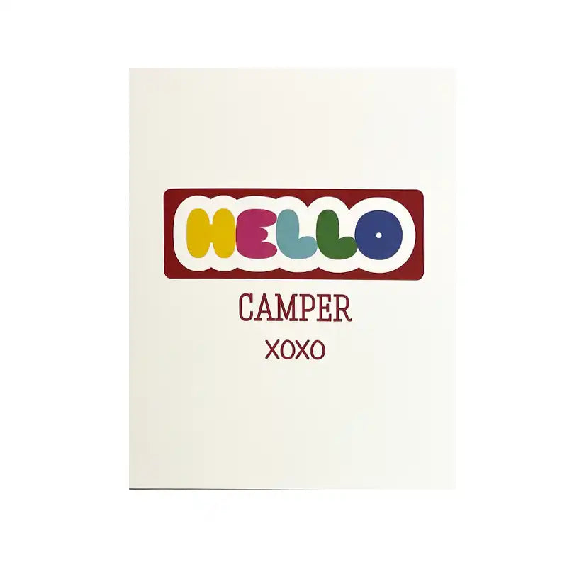 Summer camp parent stationery