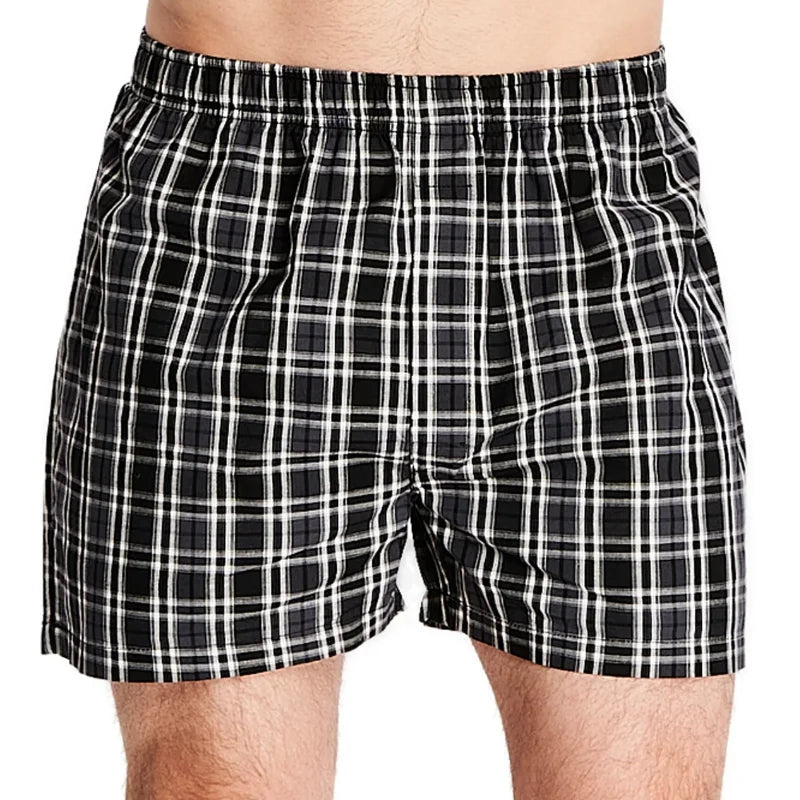 Plaid Men's Boxers