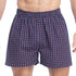 Joe Boxer Men's Small Patch Poplin Boxer Red plaid