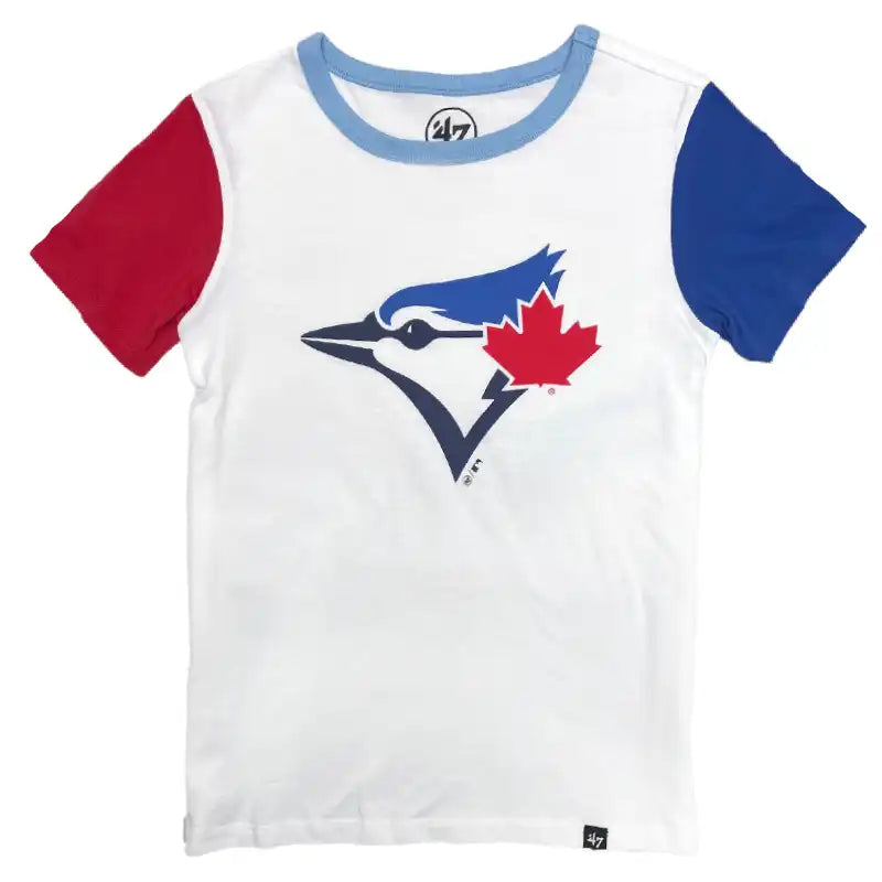 Super-Two Blue Jays Youth logo t-shirt