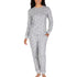 Grey Stars LazyPants Women's Cotton Pajama Set