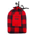 Red Plaid PJ Pouch