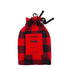 Red Plaid Lazypant PJ Pouch