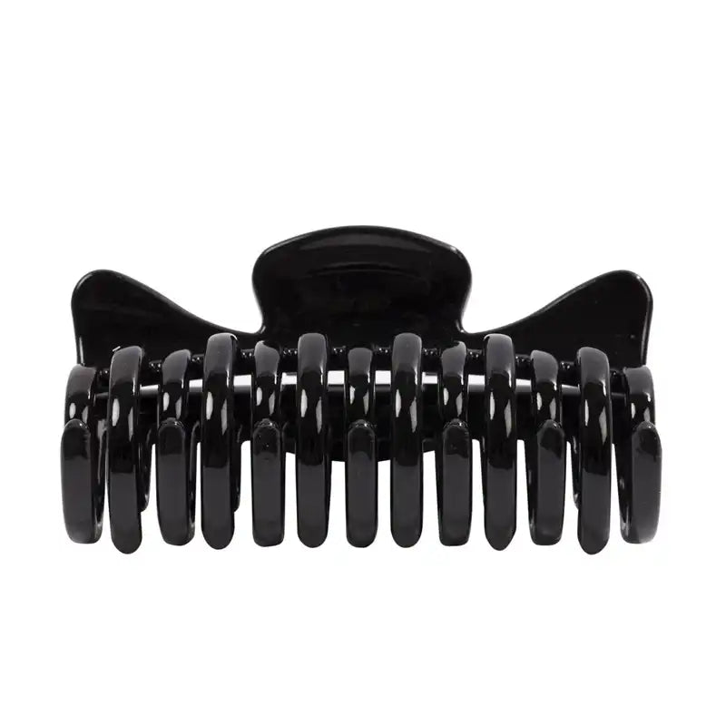 Large black hair claw clip