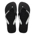 Havaianas Brand black flip flops