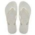 White Havaianas Flip Flops