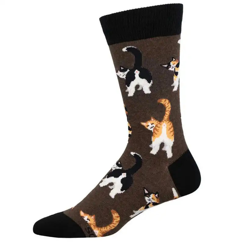 Socksmith Men's: Cat Butts