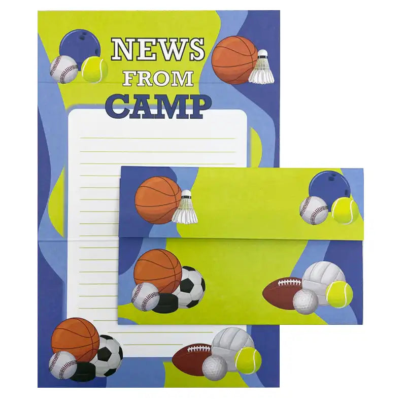 All the Balls - Sticker-Seal Camp Stationery