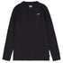 Black Youth Levis Long Sleeve Waffle Tee