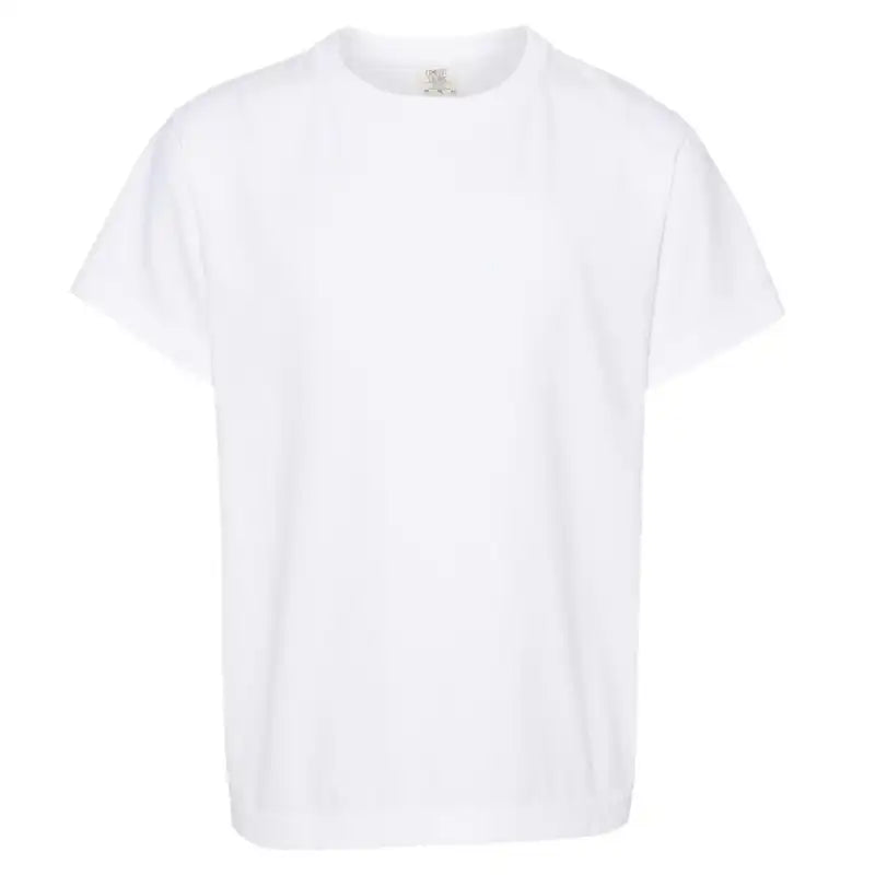 White Kids Comfort Colours Tee Shirt