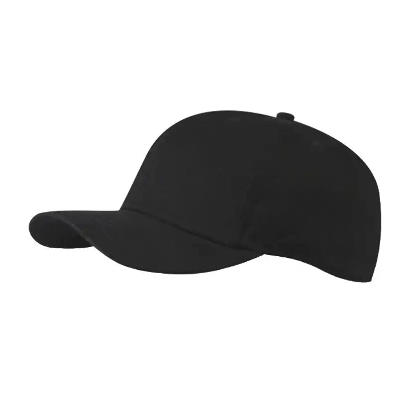 Black Cotton Youth Cap