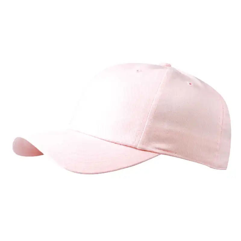 Pink Cotton Youth Cap