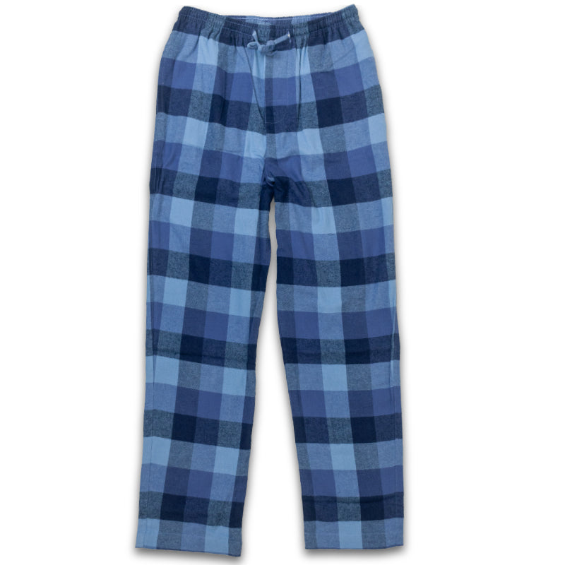 Buffalo Plaid Men's Tee and Pants Pajama Separates - Little Blue House US
