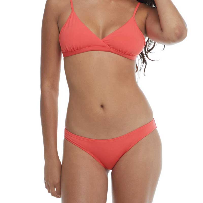 String Bikini Top | Heritage Tile Coral