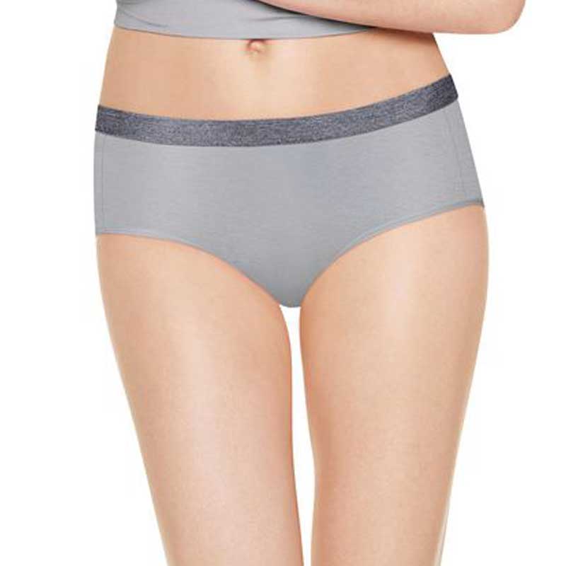 Hanes Women's Ultimate Cotton Comfort Briefs Assorted Colors & Patterns  4-Pack at  Women's Clothing store