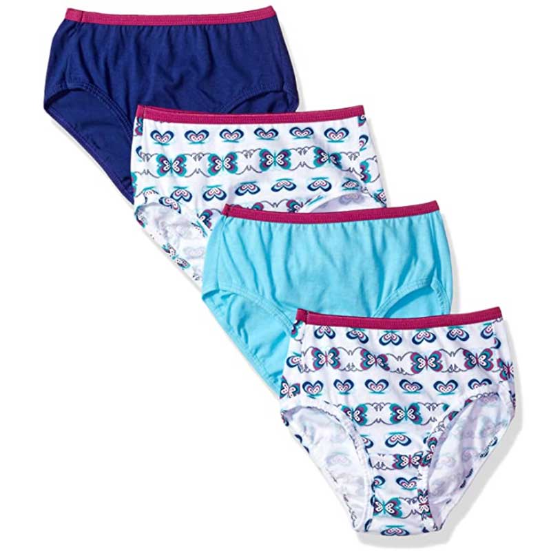 Hanes Originals Girls’ Tween Underwear Crop Cami Pack, Fashion Assorted,  4-Pack