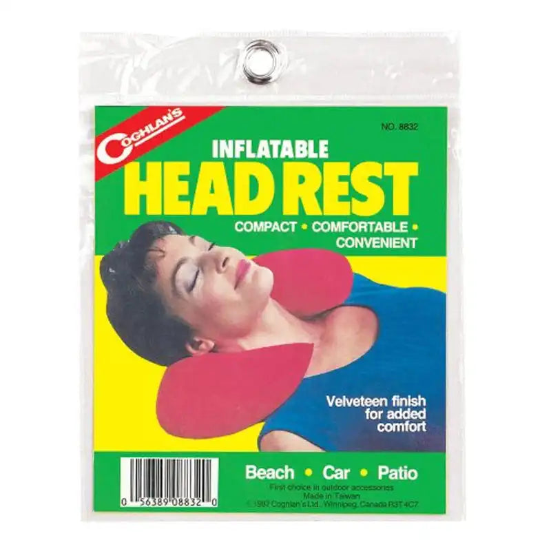 Blow up clearance headrest