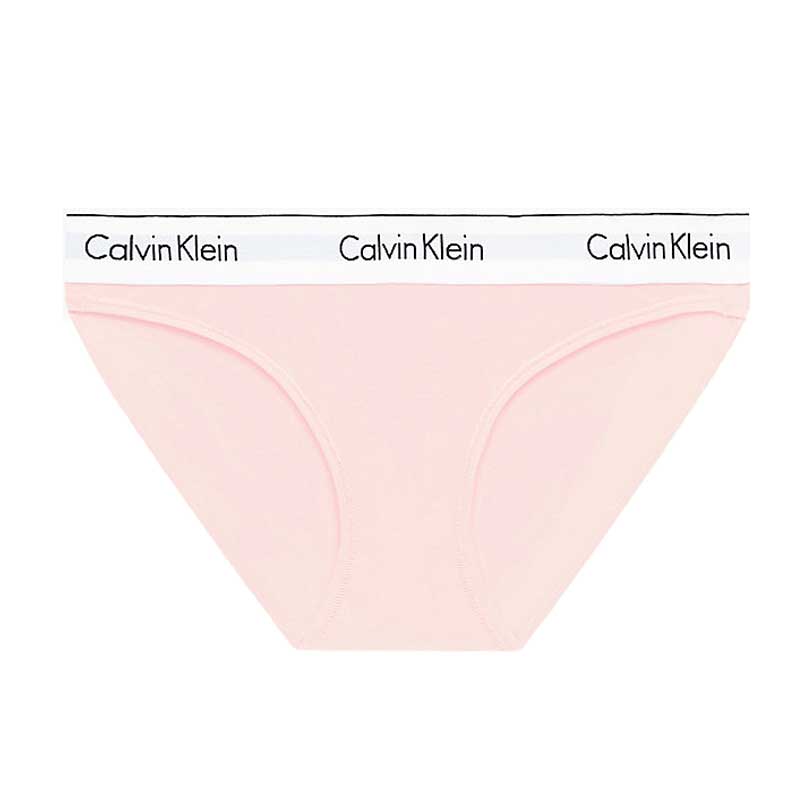 Calvin Klein Underwear Women's Modern Cotton Bikini Panties, Black, Medium  